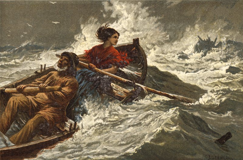 Grace Kochanie (chromolitho) autorstwa Charles J. Staniland