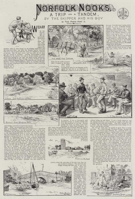 Zakątki Norfolk autorstwa Charles J. Staniland