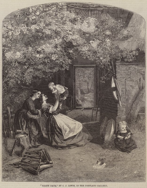 Szczęśliwe dni autorstwa Charles James Lewis