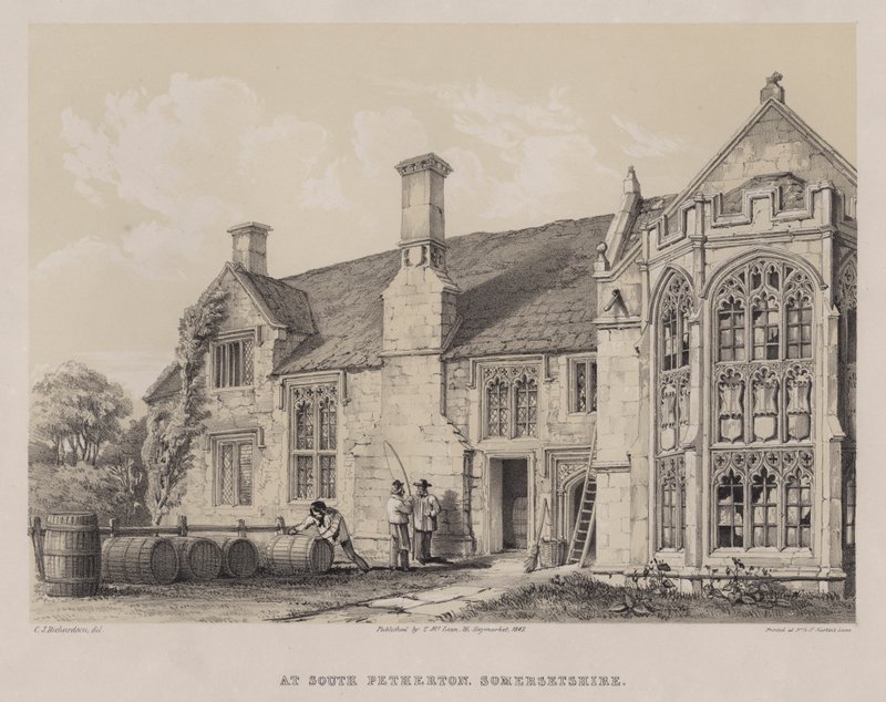 W South Petherton, Somersetshire (kolor lito) autorstwa Charles James Richardson