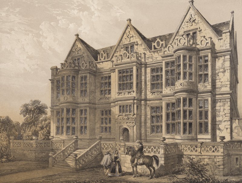 Dom księcia, Wiltshire autorstwa Charles James Richardson