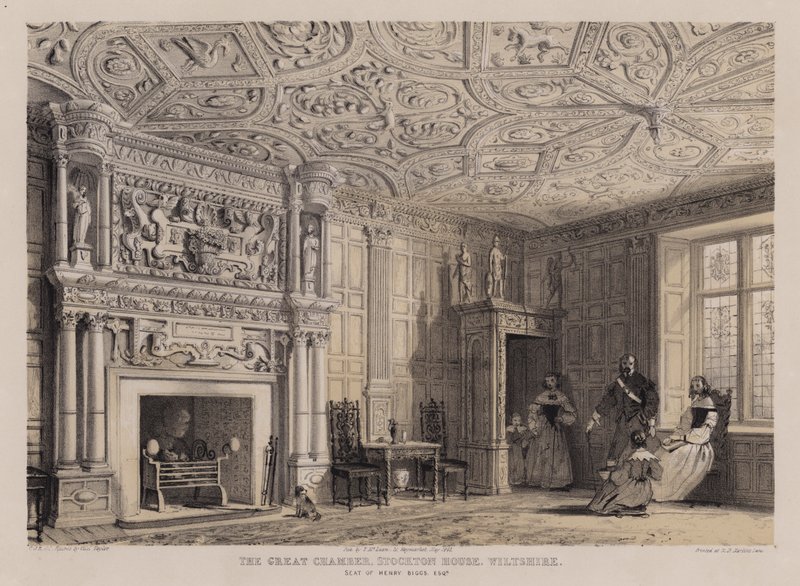 Wielka komnata, Stockton House, Wiltshire, siedziba Henry