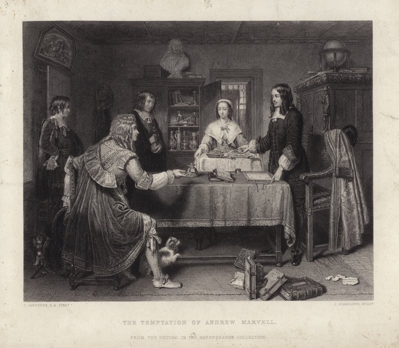 Andrzeja Marvela autorstwa Charles Landseer