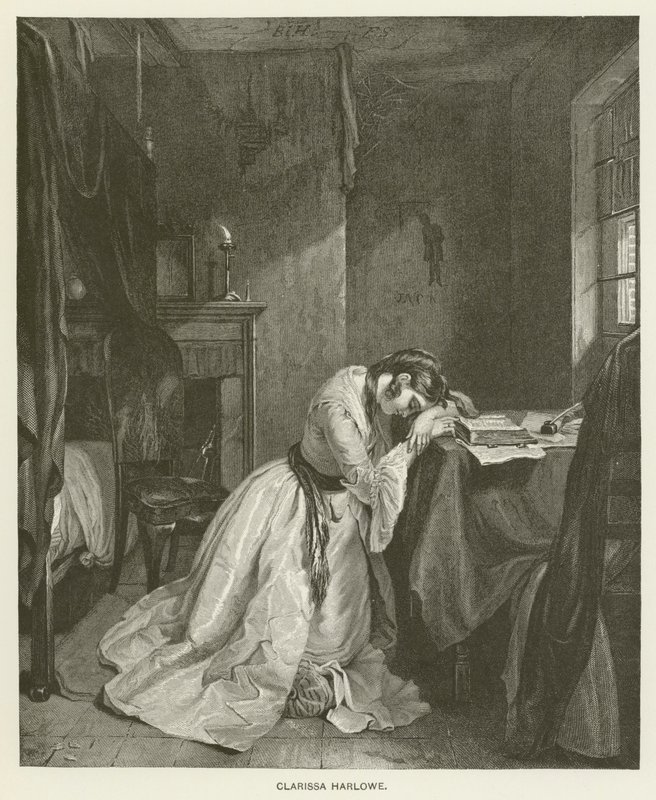 Clarissa Harlowe autorstwa Charles Landseer