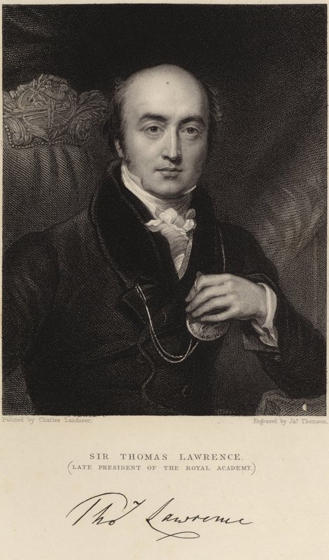 Sir Thomas Lawrence autorstwa Charles Landseer