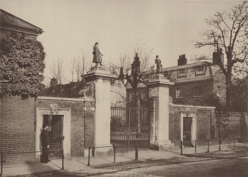 Szkoła Niebieskiego Płaszcza, Hertford autorstwa Charles Latham