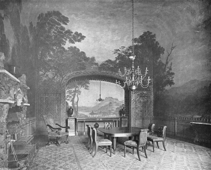 Drakelow Hall: Malowana Jadalnia autorstwa Charles Latham