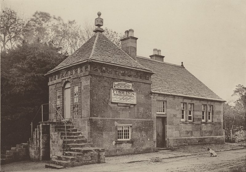 Fish Inn, Broadway, Worcestershire autorstwa Charles Latham