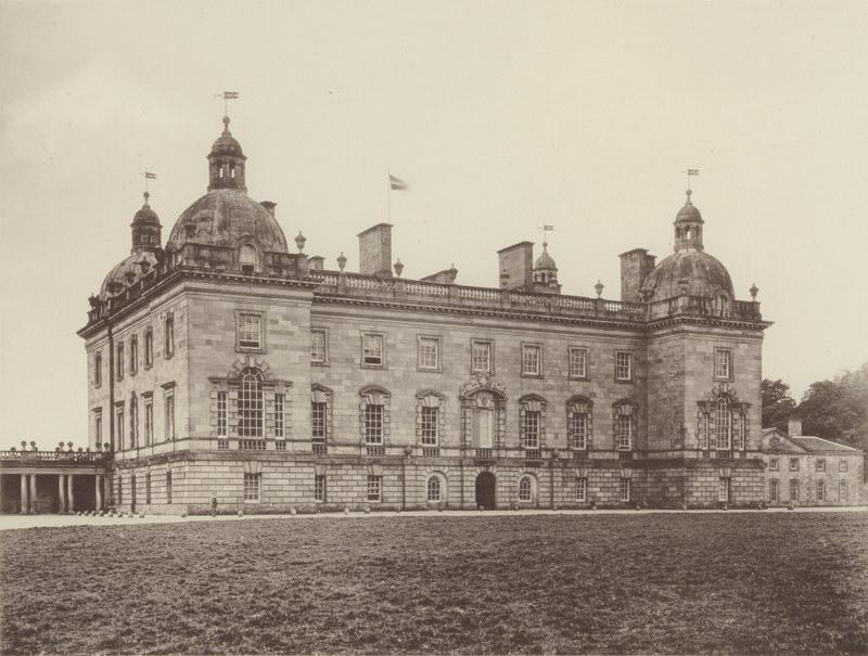 Houghton, Norfolk, front wejściowy autorstwa Charles Latham