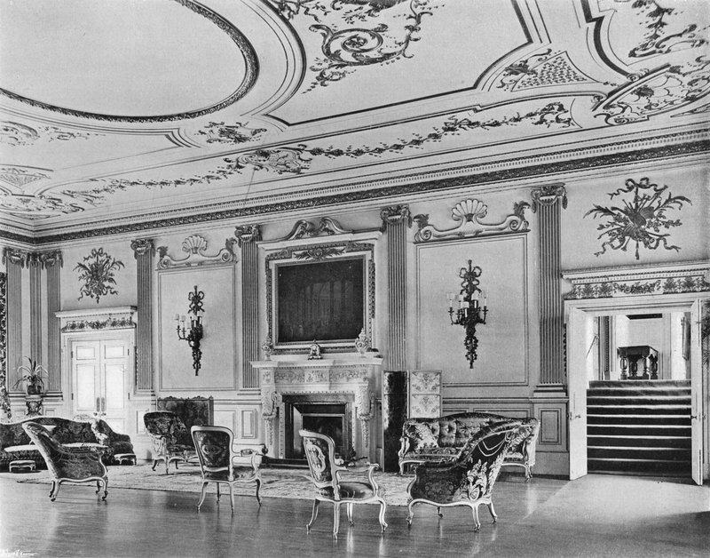 Knowsley Hall: Sala muzyczna autorstwa Charles Latham