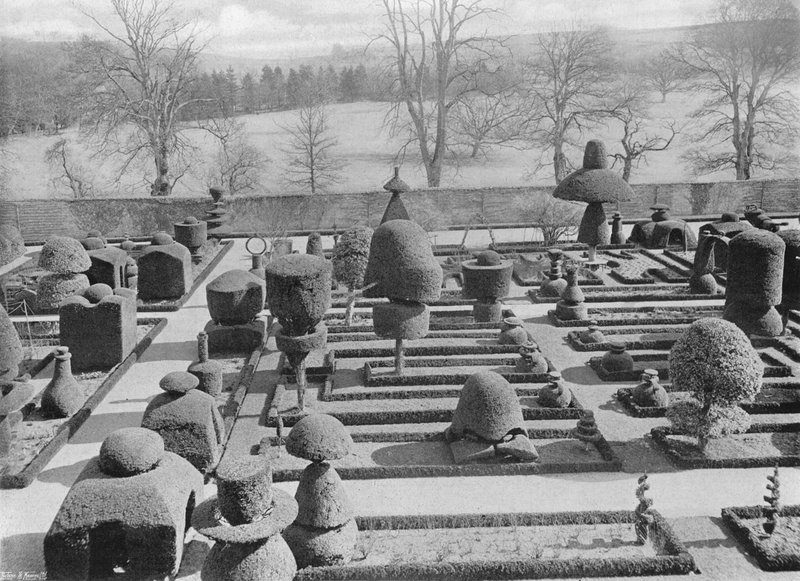 Sala Levens: Ogród Topiary autorstwa Charles Latham
