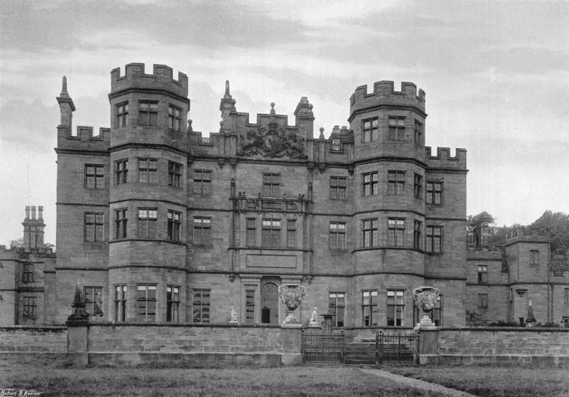 Methley Hall autorstwa Charles Latham