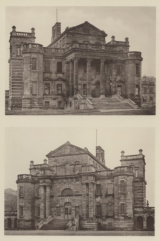Seaton Delaval, Northumberland autorstwa Charles Latham
