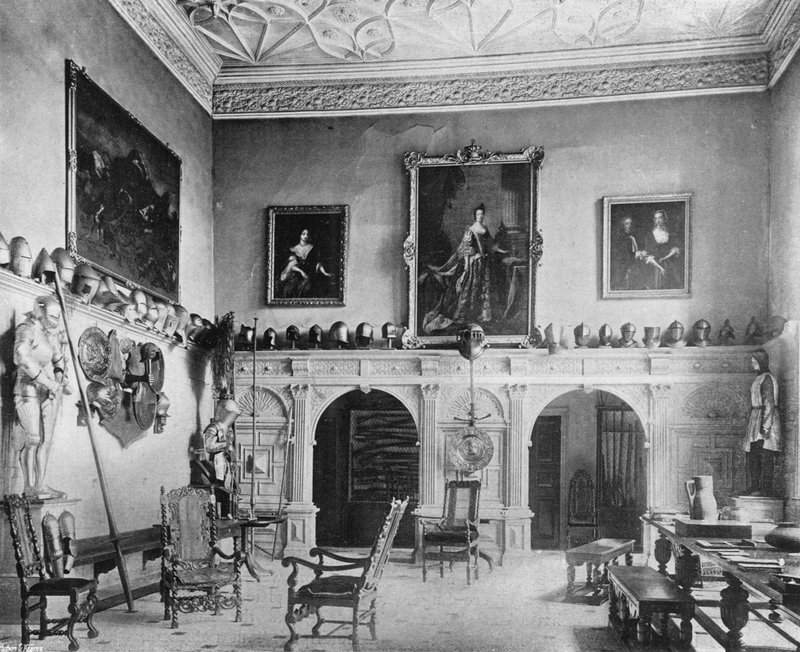 Sala Baronów autorstwa Charles Latham