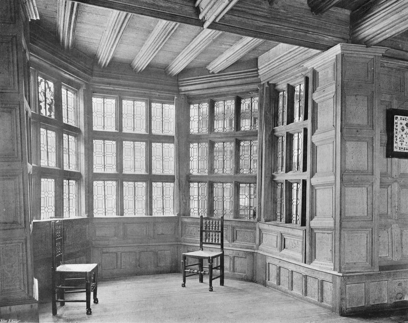 Okno wykuszowe w salonie autorstwa Charles Latham