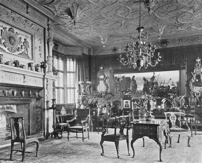 Salon, Okno Wschodnie autorstwa Charles Latham