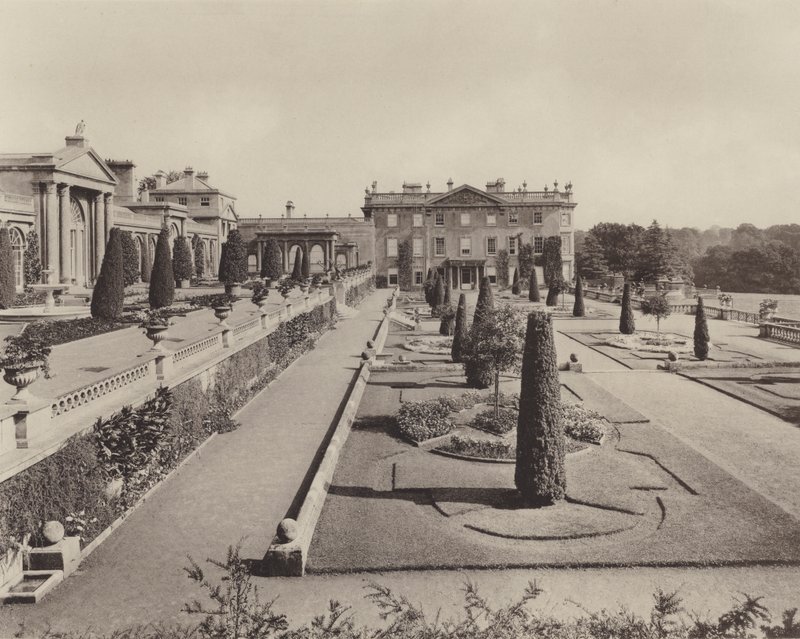 Ogród Formalny w Bowood, Wilts autorstwa Charles Latham