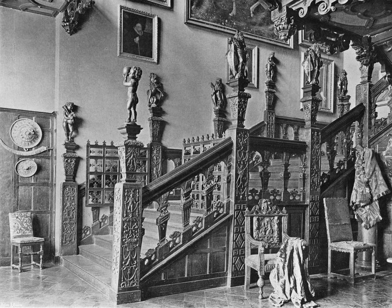 Wejście na Wielkie Schody autorstwa Charles Latham