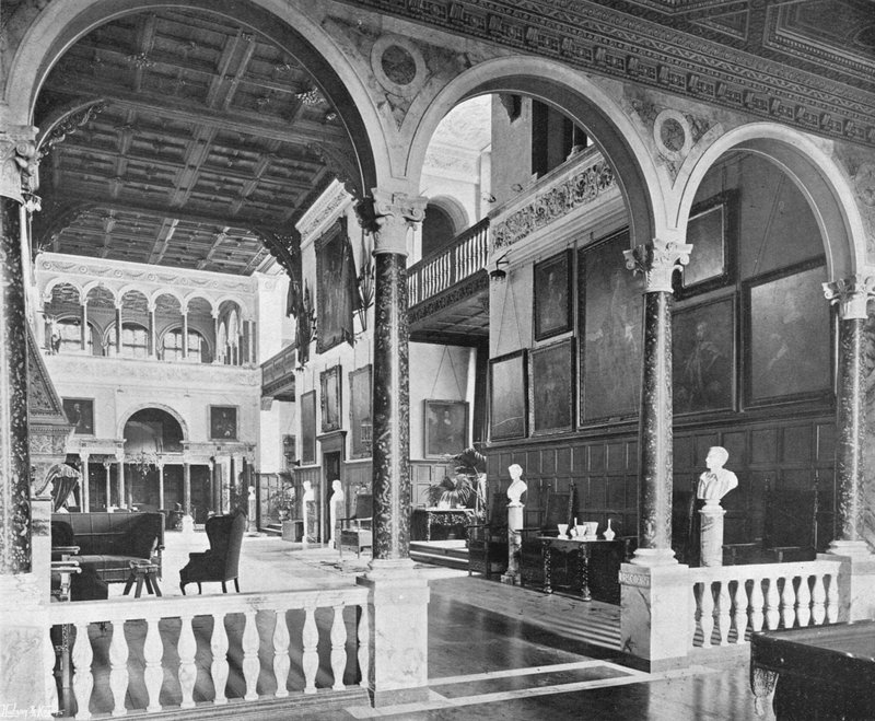Wielka Sala i jej galerie autorstwa Charles Latham