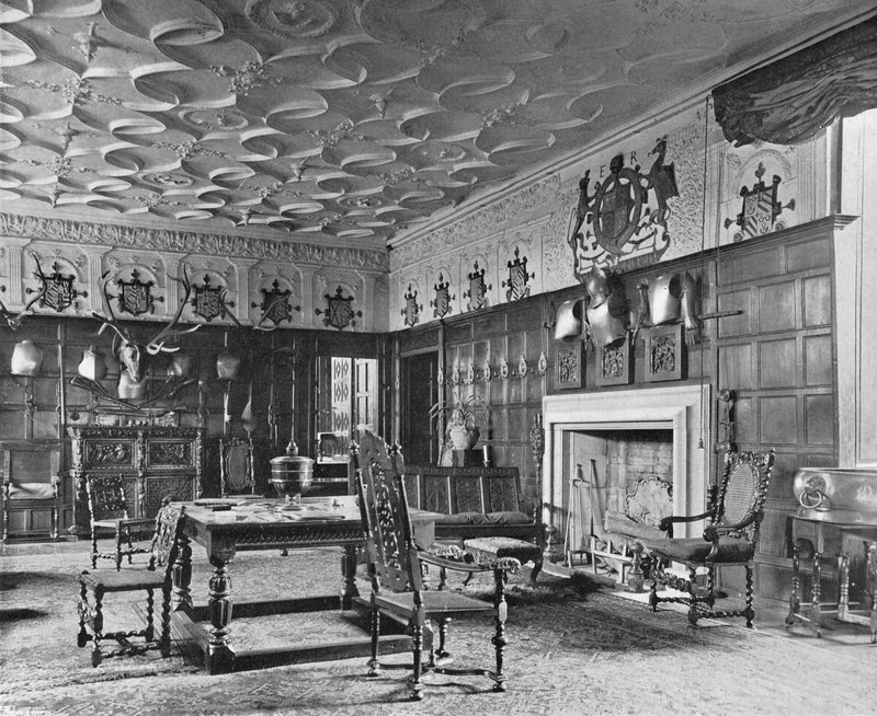 Hall, południowo-wschodni narożnik autorstwa Charles Latham