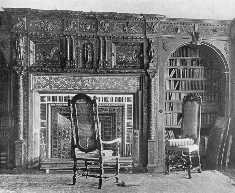 Północny koniec Biblioteki autorstwa Charles Latham