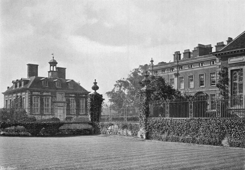 Stajnie, dom i kuchnia autorstwa Charles Latham