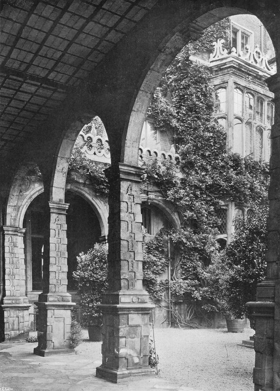 Zachodni krużganek autorstwa Charles Latham