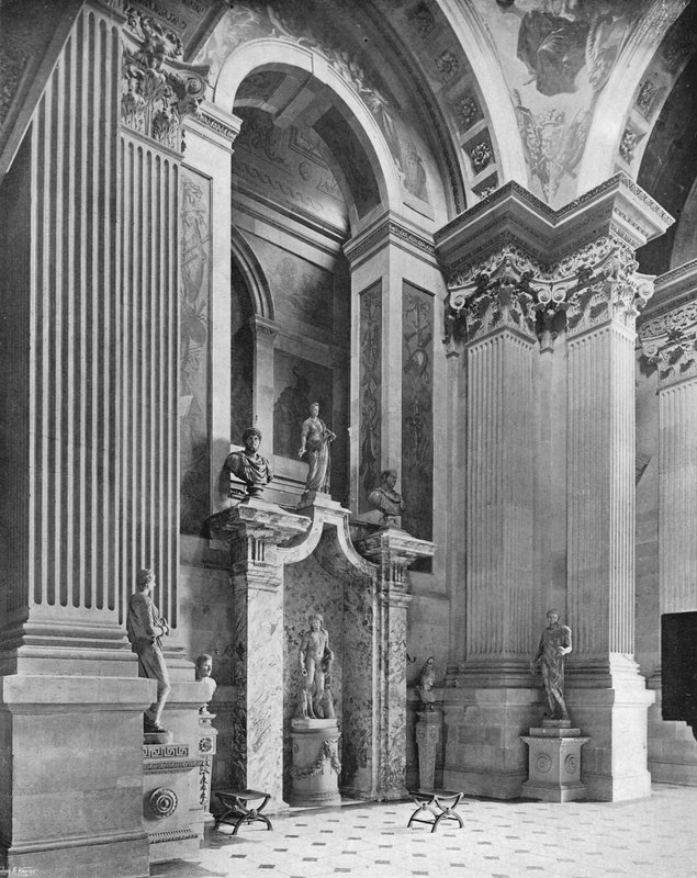 Zachodnia strona sali autorstwa Charles Latham