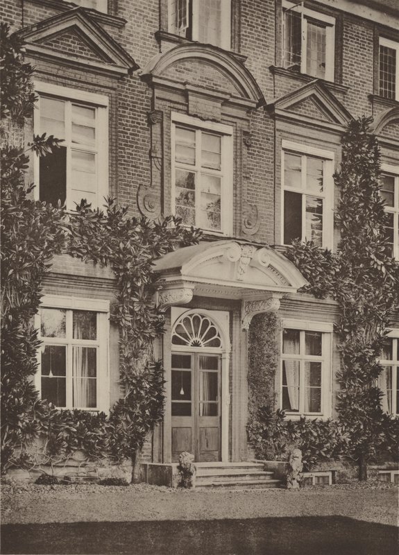 Tyttenhanger, Herts, Wejście, Ogród Front autorstwa Charles Latham