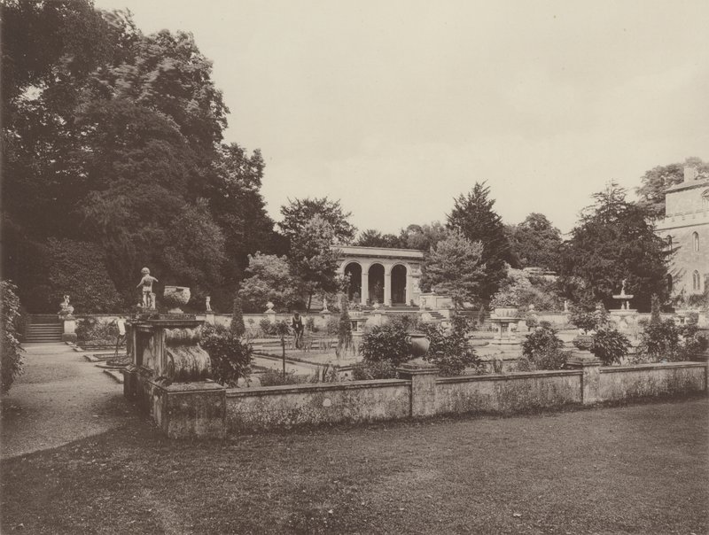 Wilton House, Wiltshire, włoski ogród autorstwa Charles Latham