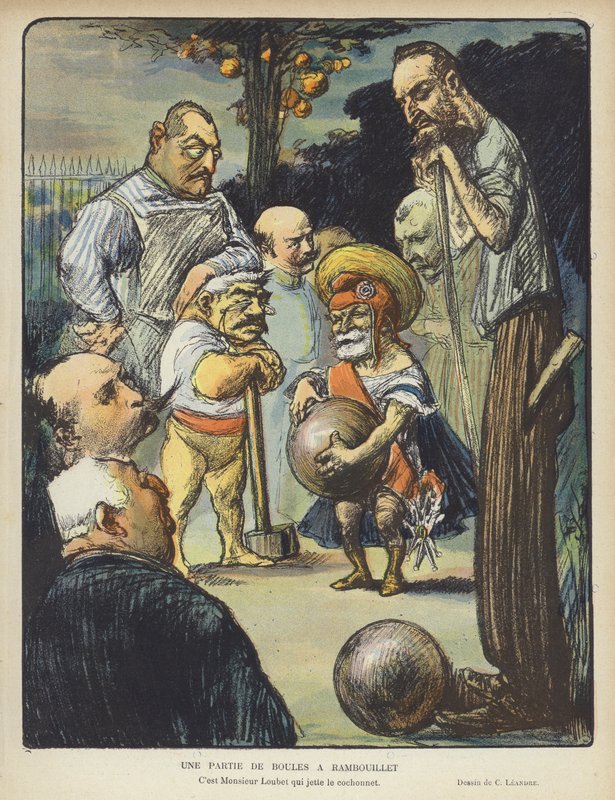 Ilustracja do Le Rire autorstwa Charles Leandre
