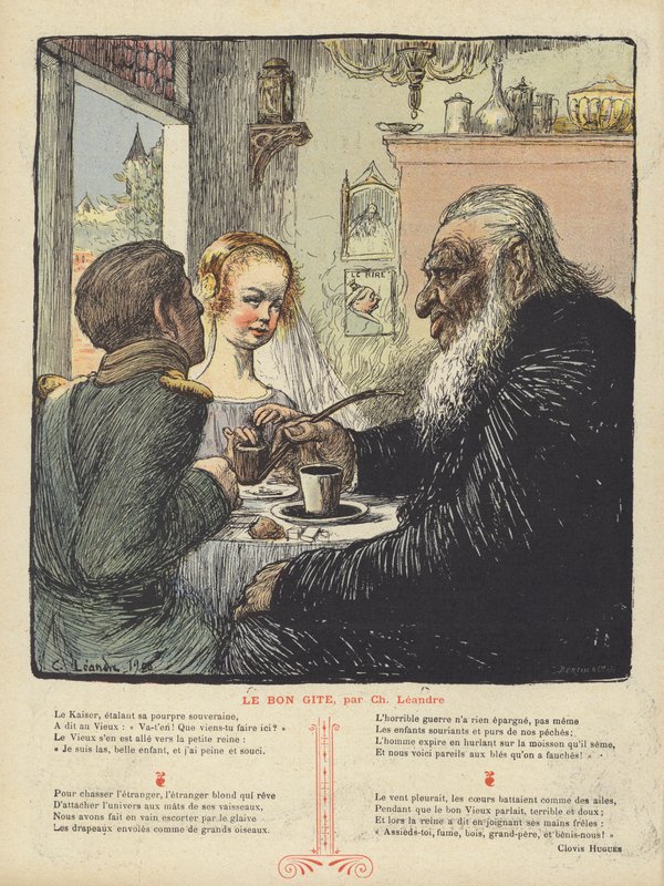 Ilustracja do Le Rire autorstwa Charles Leandre