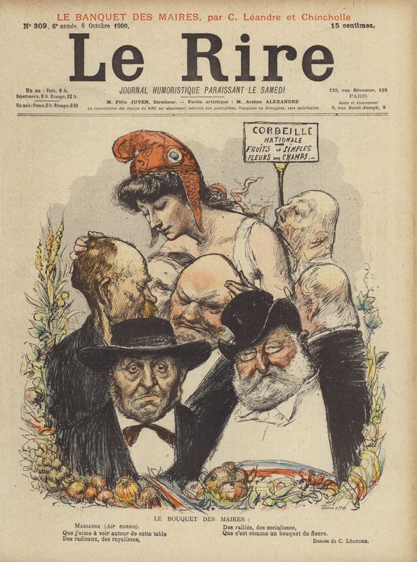 Ilustracja do Le Rire autorstwa Charles Leandre