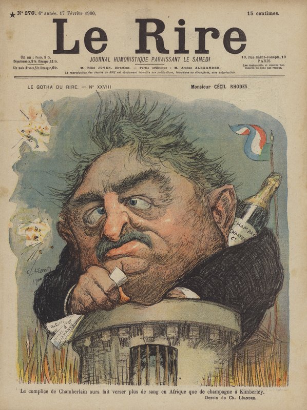 Ilustracja do Le Rire autorstwa Charles Leandre