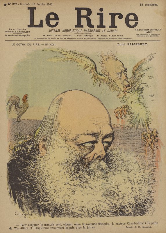 Ilustracja do Le Rire autorstwa Charles Leandre