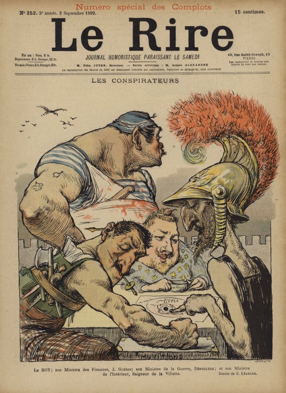 Ilustracja do Le Rire autorstwa Charles Leandre