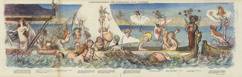 Ilustracja do Le Rire autorstwa Charles Leandre