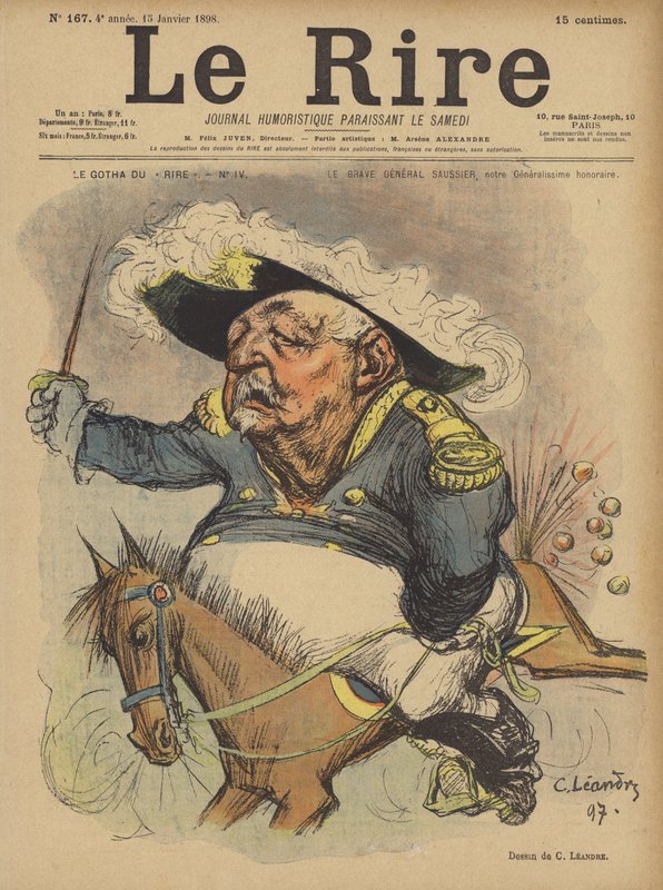 Ilustracja do Le Rire autorstwa Charles Leandre