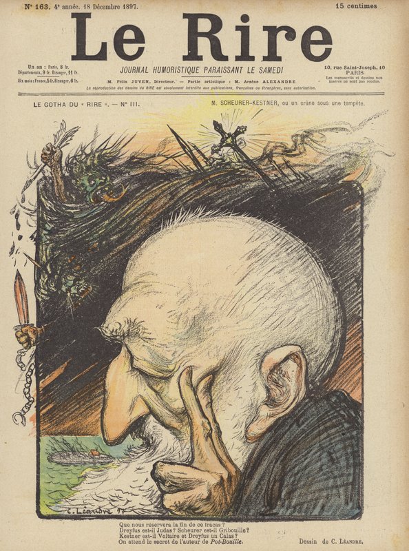Ilustracja do Le Rire autorstwa Charles Leandre