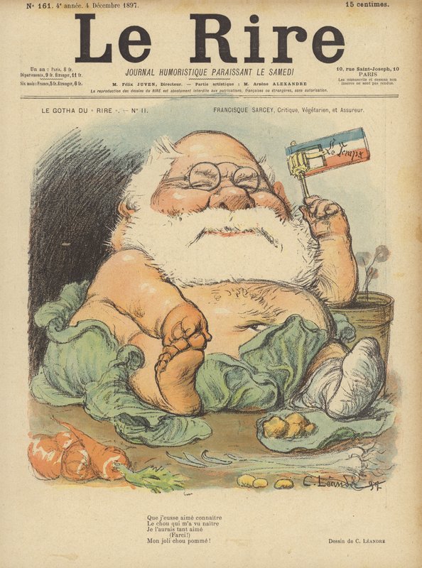 Ilustracja do Le Rire autorstwa Charles Leandre