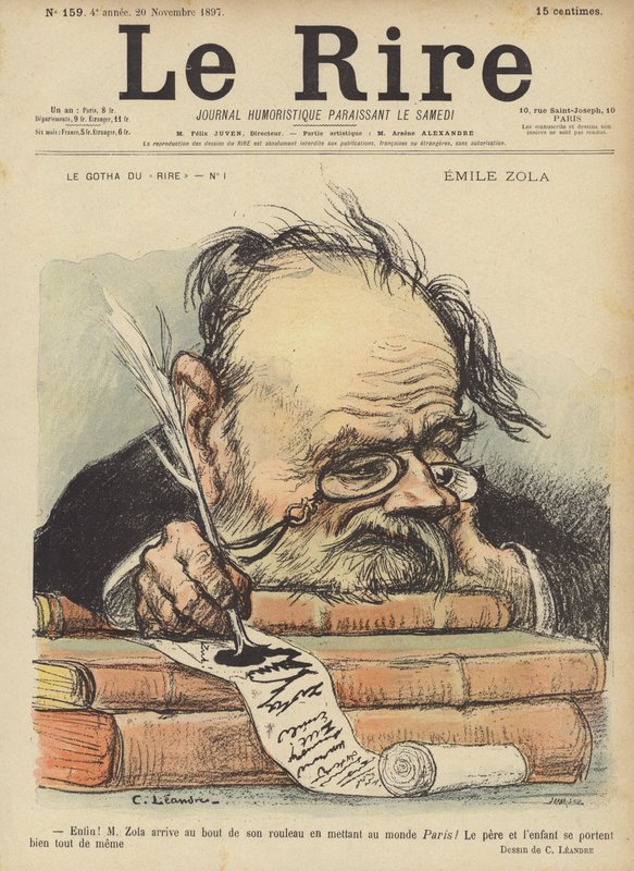 Ilustracja do Le Rire autorstwa Charles Leandre