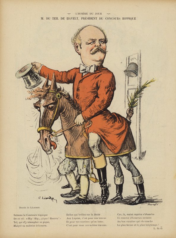 Ilustracja do Le Rire autorstwa Charles Leandre