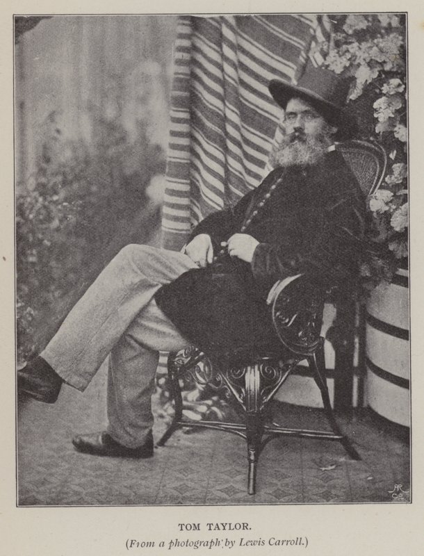 Tom Taylor (zdjęcie czarno-białe) autorstwa Charles Lutwidge Dodgson