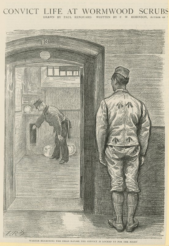 Skazaniec życia w Wormwood Scrubs autorstwa Charles Paul Renouard