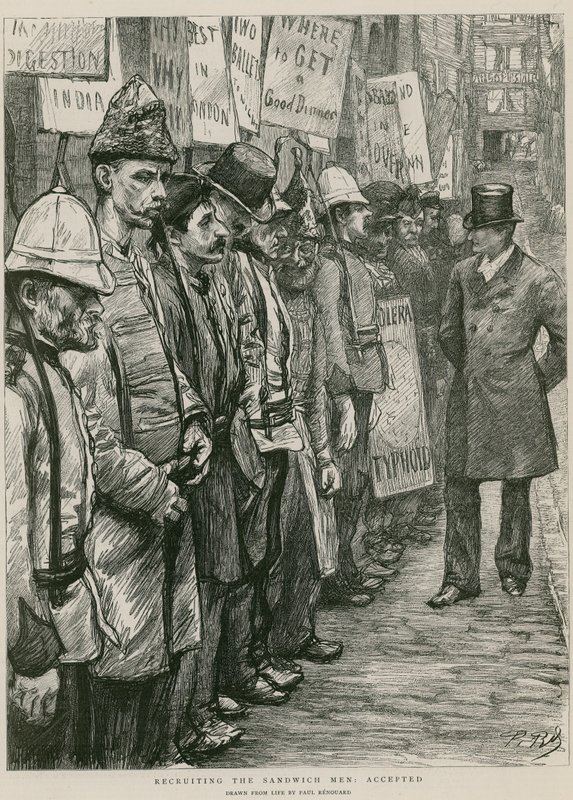 Rekrutacja kanapek: zaakceptowano autorstwa Charles Paul Renouard
