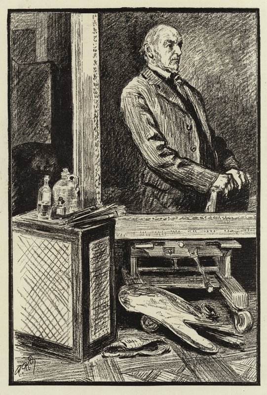 Studio Franka Holli autorstwa Charles Paul Renouard