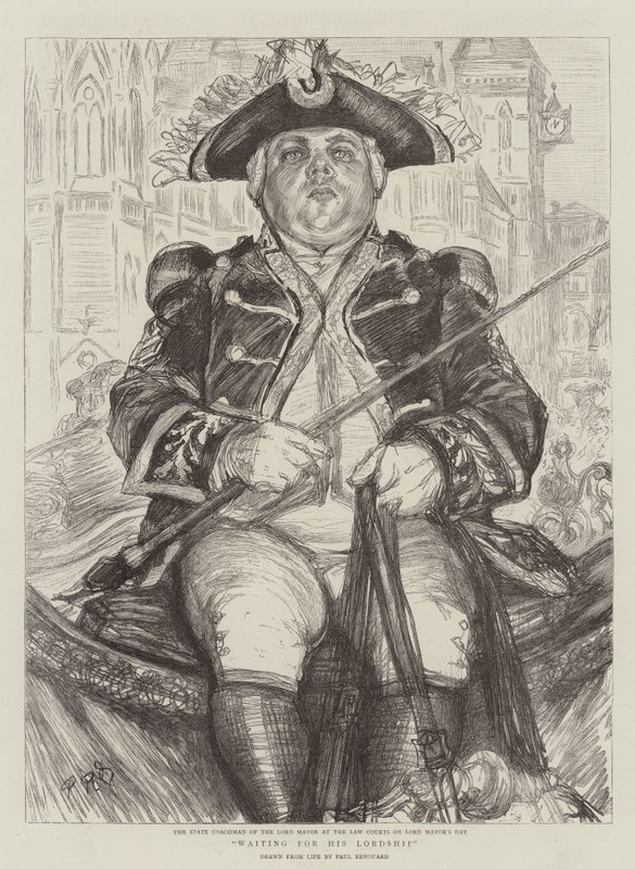 Czekam na Jego Wysokość autorstwa Charles Paul Renouard