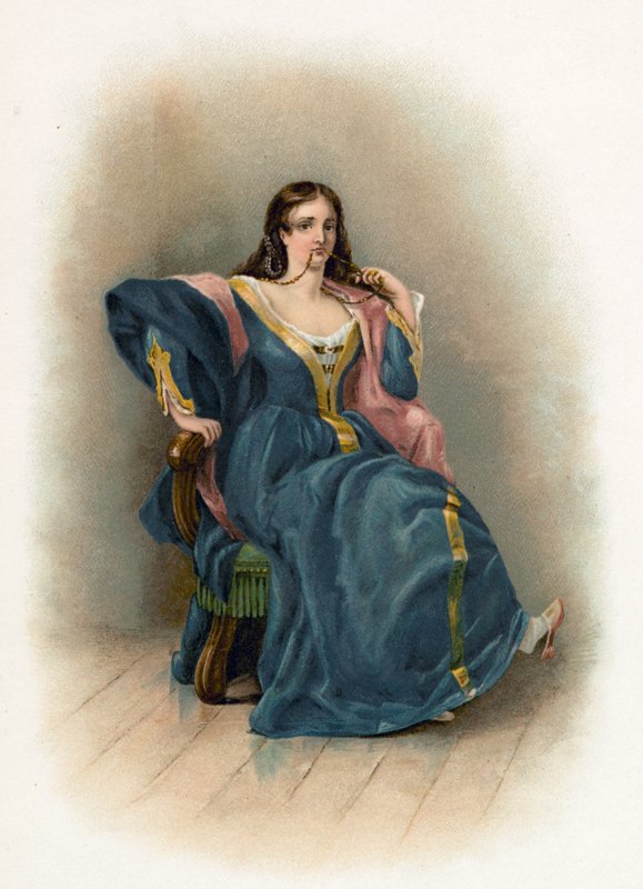 Katharina z Poskromienia złośnicy autorstwa Charles Robert Leslie