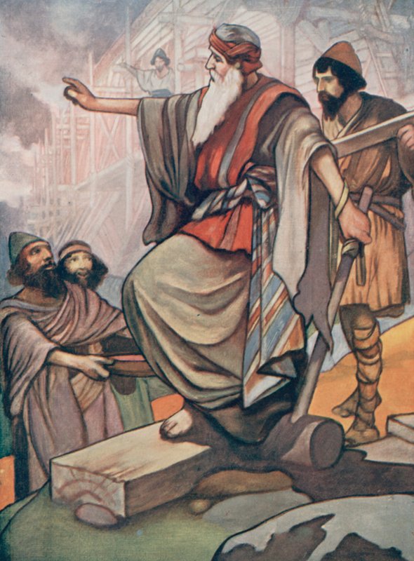 Na początku, historia Księgi Rodzaju autorstwa Charles Robinson