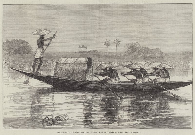 The Looshai Expedition, Despatches carried down the Megna to Dacca, Eastern Bengal autorstwa Sir John Charles Robinson